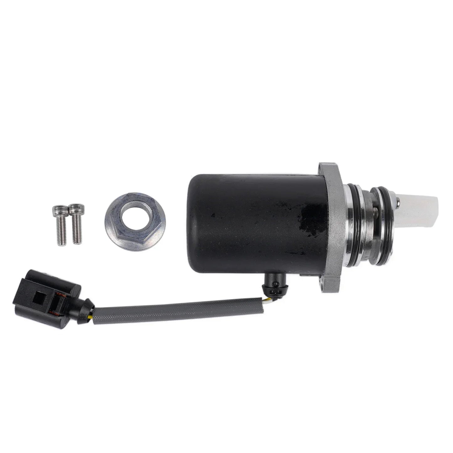 Czarna cylindryczna pompa oleju do układu różnicowego z metalowymi złączami do s40 s60 s80 v70 volvo