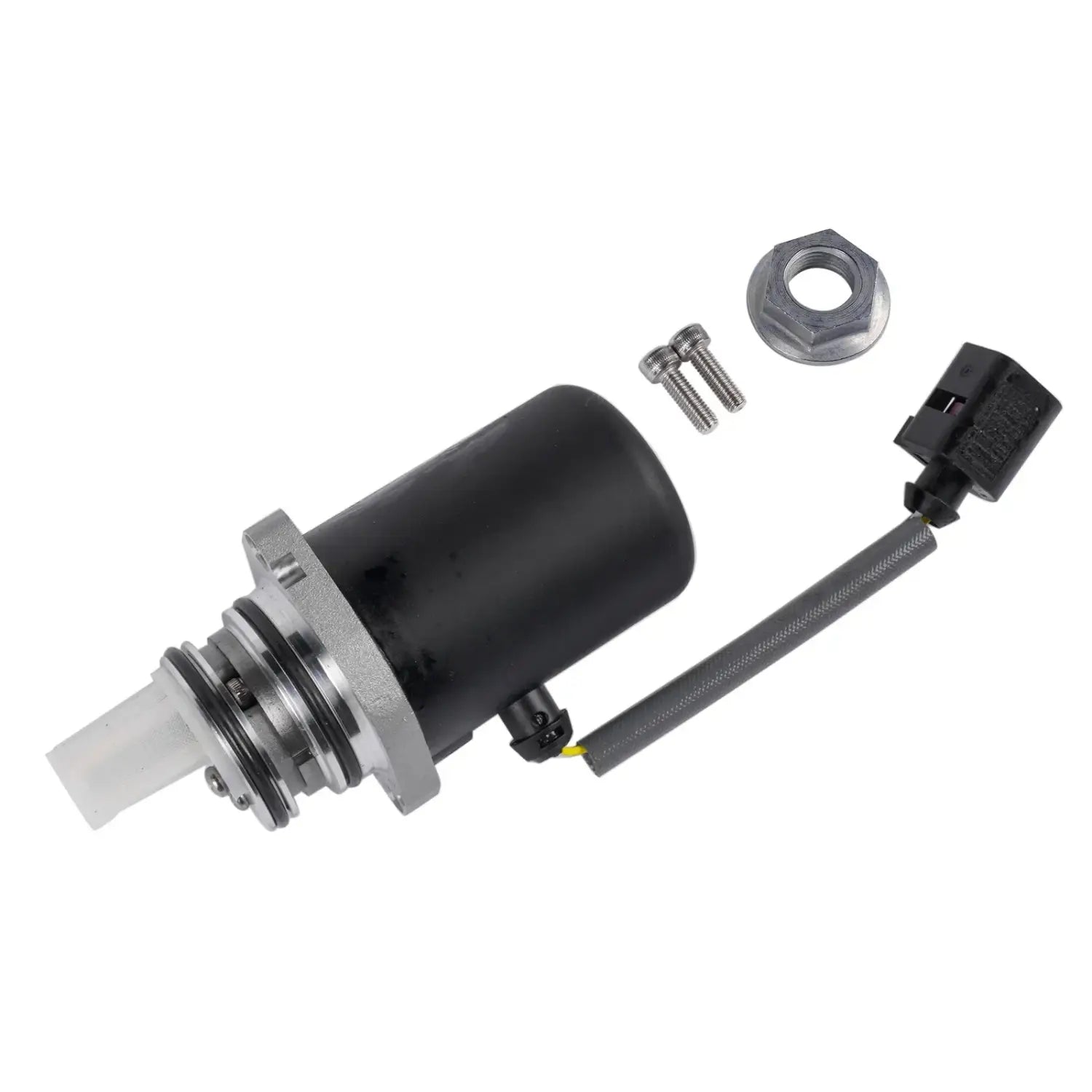 Czarna cylindryczna pompa oleju do układu różnicowego z metalowymi złączami do s40 s60 s80 v70 volvo