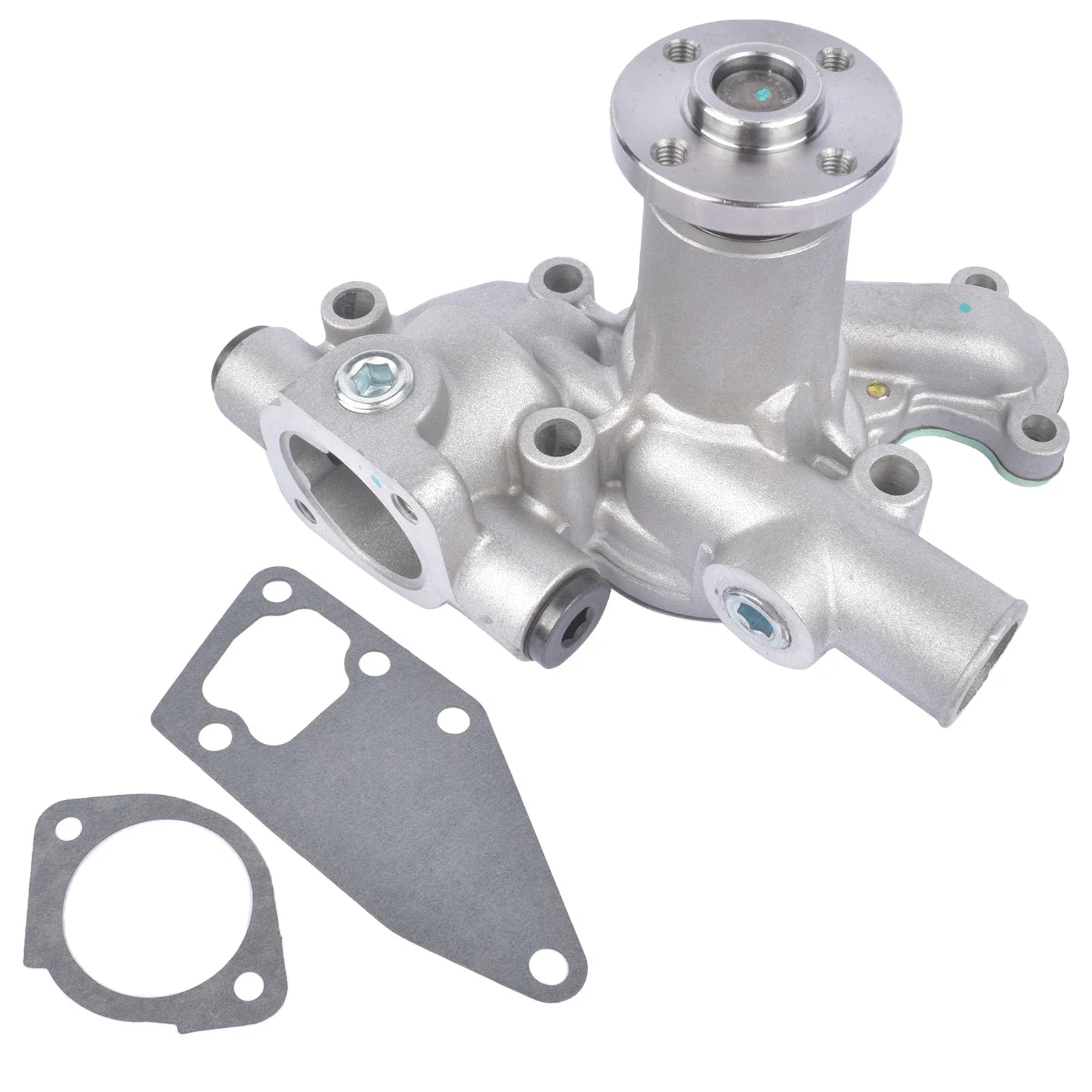 Srebrna aluminiowa pompa wodna do yanmar z uszczelkami, numer części 11981042001 11981042002 11981042000