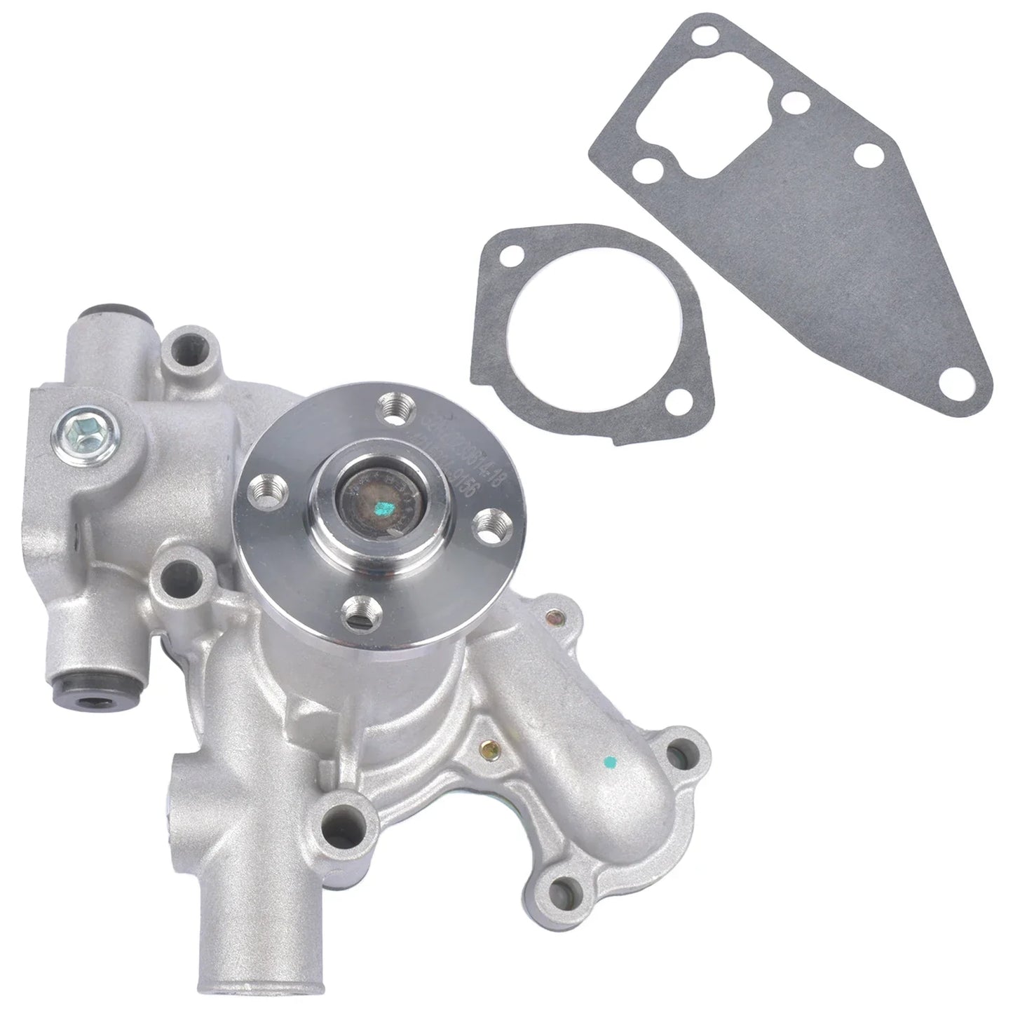 Srebrna aluminiowa pompa wodna ap01 z dwiema uszczelkami do pompy dla yanmar 3d82 z numerami części 11981042000-2