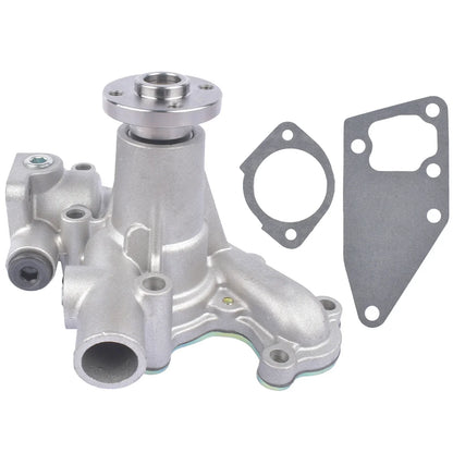 Srebrna aluminiowa pompa wody z dwoma uszczelkami do pompy dla yanmar model 3d82 z numerem części 11981042001