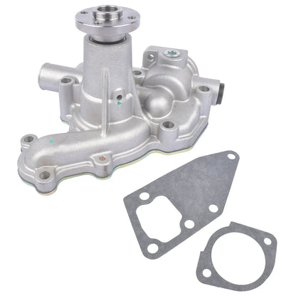 Srebrna aluminiowa pompa wody z dwiema uszczelkami pompa dla yanmar 3d82 numer części 11981042001