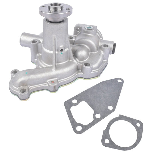 Srebrna aluminiowa pompa wody z dwiema uszczelkami pompa dla yanmar 3d82 numer części 11981042001