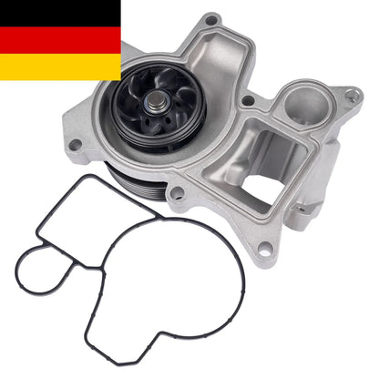 Nowa pompa wody silver aluminium z czarnym wirnikiem i uszczelką do bmw e81 e82 e87 e88 e90 e91 e92 e93 x1 x3 11517807311