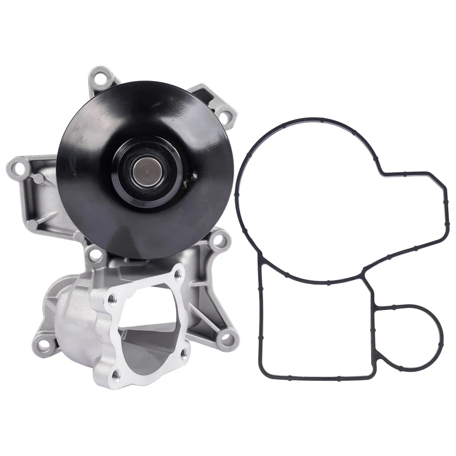 Nowa pompa wody srebrno czarna z uszczelką do bmw e81 e82 e87 e88 e90 e91 e92 e93 x1 x3 11517807311