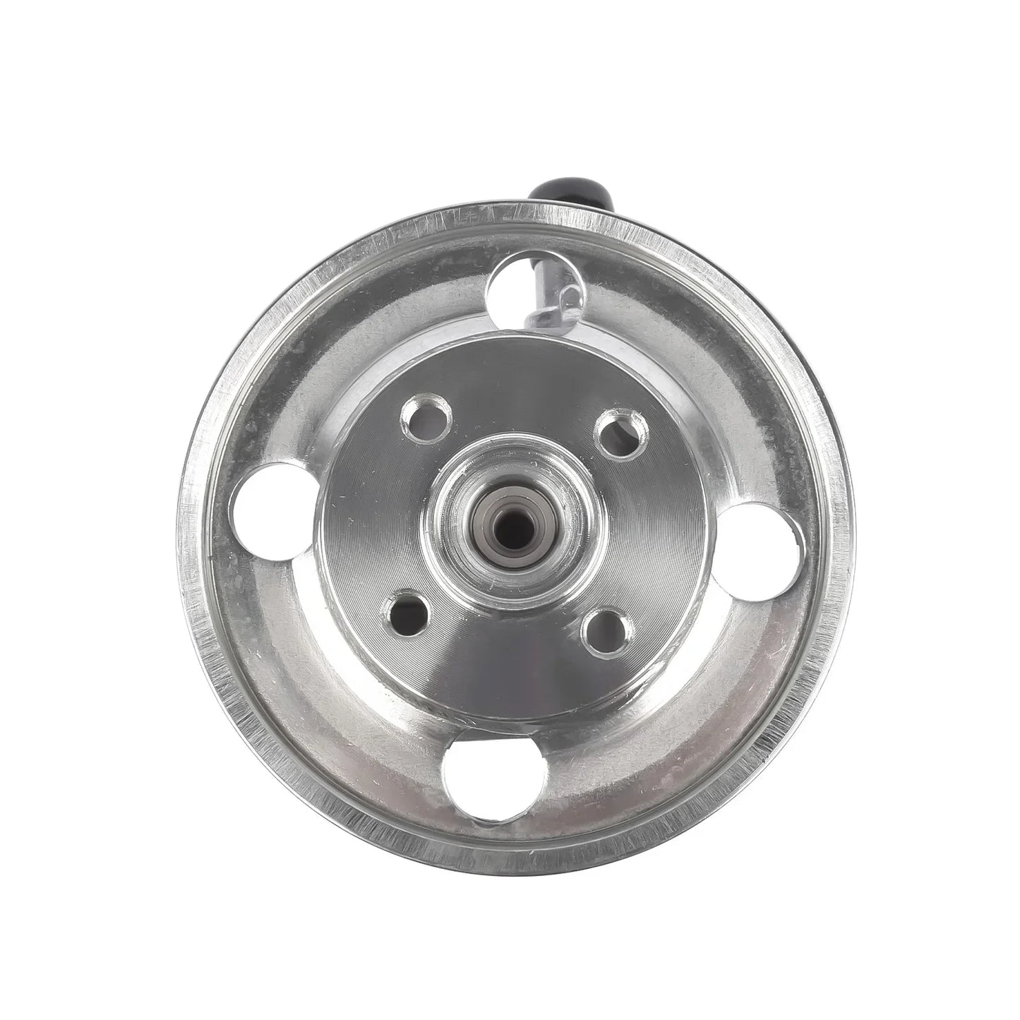 Srebrna metaliczna tuleja koła pasowego alternatora 6g913a696na do pompy wspomagania kierownicy do ford mondeo