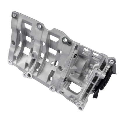 Srebrny aluminiowy miskę olejową pompki oleju ap03 do bmw 1er 3er i bmw 3er touring z żeberkowaną konstrukcją