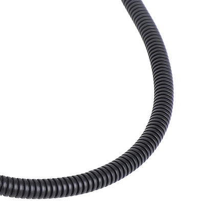 Czarna karbowana plastikowa rura osłonowa do pompki powietrza wtórnego for citroen c2 c3 peugeot 206 306