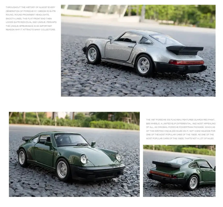 Porsche 911 1978 1:36 – Kolekcjonerski Model Die-Cast z Mechanizmem Cofania