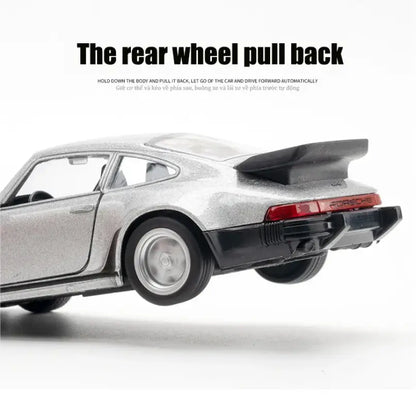Porsche 911 1978 1:36 – Kolekcjonerski Model Die-Cast z Mechanizmem Cofania