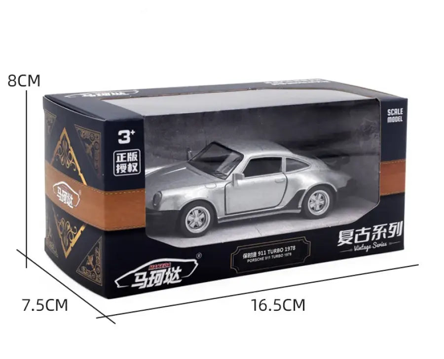 Porsche 911 1978 1:36 – Kolekcjonerski Model Die-Cast z Mechanizmem Cofania