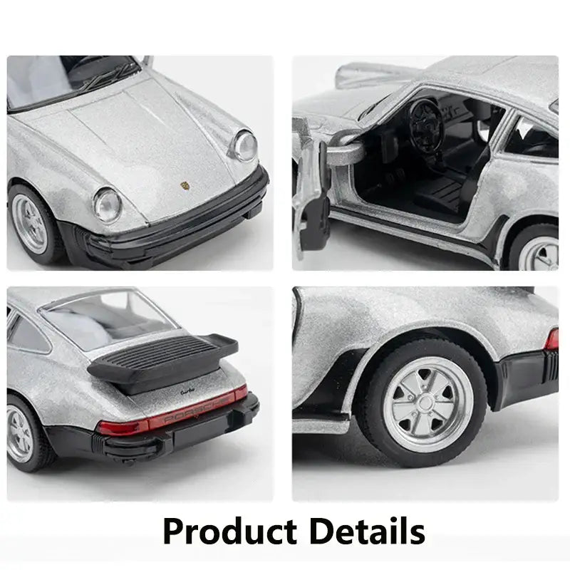 Porsche 911 1978 1:36 – Kolekcjonerski Model Die-Cast z Mechanizmem Cofania