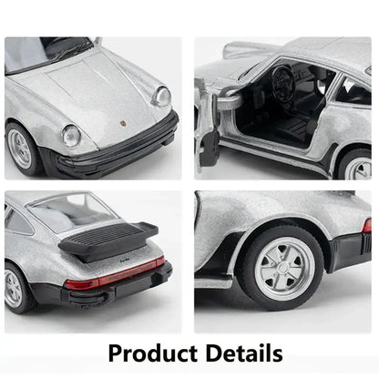 Porsche 911 1978 1:36 – Kolekcjonerski Model Die-Cast z Mechanizmem Cofania