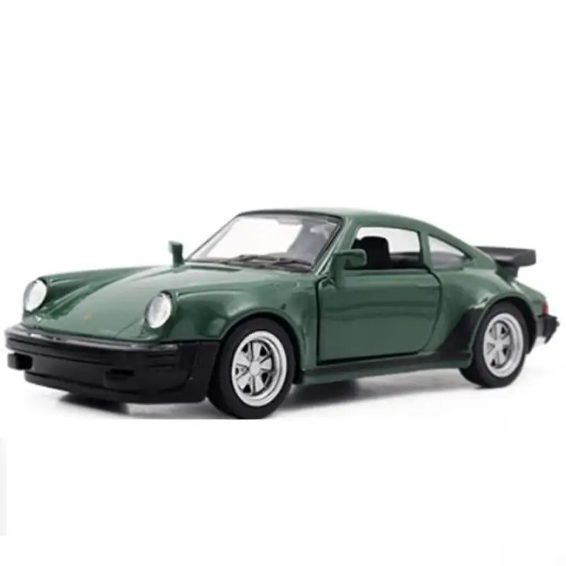 Porsche 911 1978 1:36 – Kolekcjonerski Model Die-Cast z Mechanizmem Cofania - Zielony bez pudełka