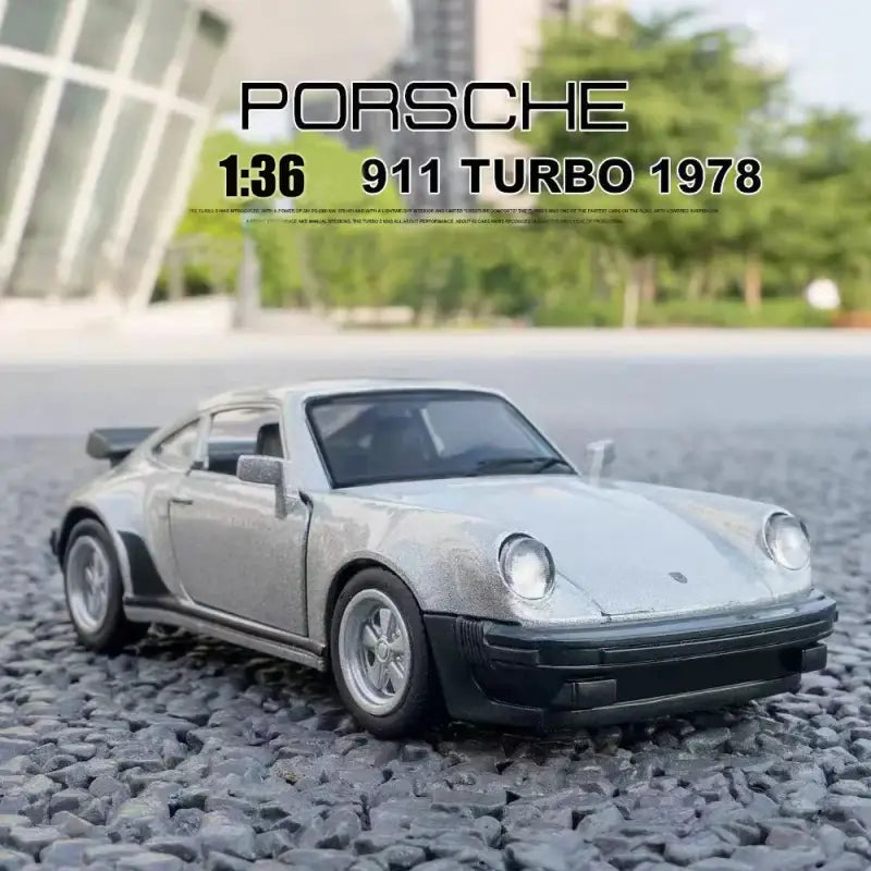 Porsche 911 1978 1:36 – Kolekcjonerski Model Die-Cast z Mechanizmem Cofania
