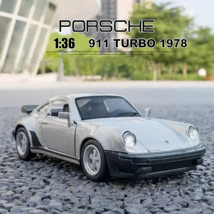 Porsche 911 1978 1:36 – Kolekcjonerski Model Die-Cast z Mechanizmem Cofania