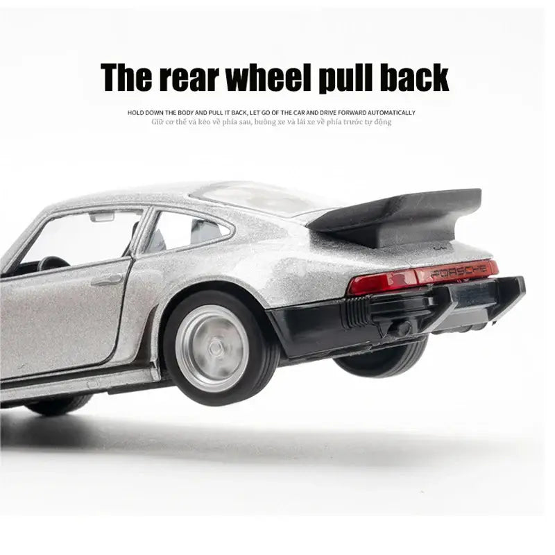 Porsche 911 1978 1:36 – Kolekcjonerski Model Die-Cast z Mechanizmem Cofania