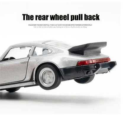 Porsche 911 1978 1:36 – Kolekcjonerski Model Die-Cast z Mechanizmem Cofania