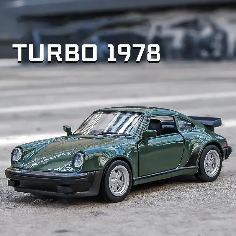 Porsche 911 1978 1:36 – Kolekcjonerski Model Die-Cast z Mechanizmem Cofania