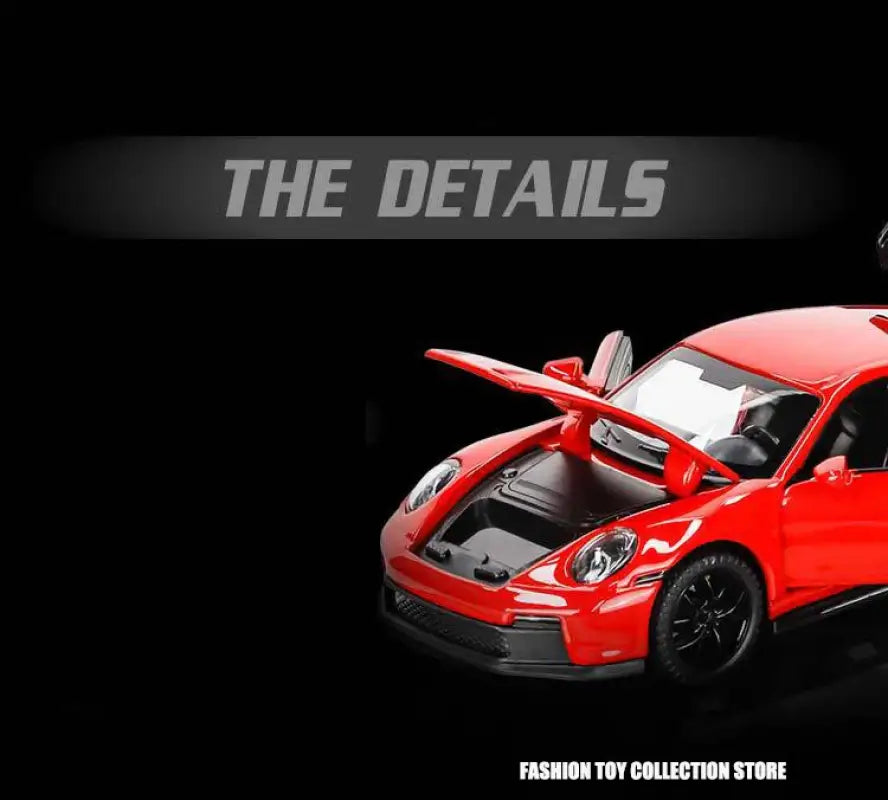Porsche 911 GT3 1:32 – Metalowa Replika z Dźwiękiem i Światłem