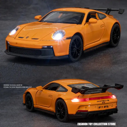 Porsche 911 GT3 1:32 – Metalowa Replika z Dźwiękiem i Światłem