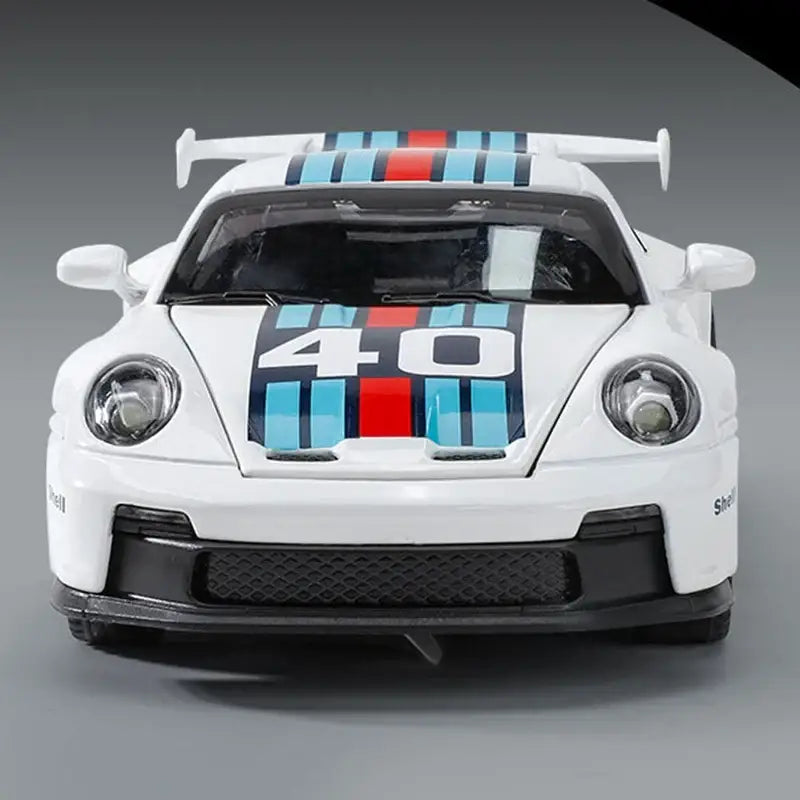 Porsche 911 GT3 1:32 – Metalowa Replika z Dźwiękiem i Światłem