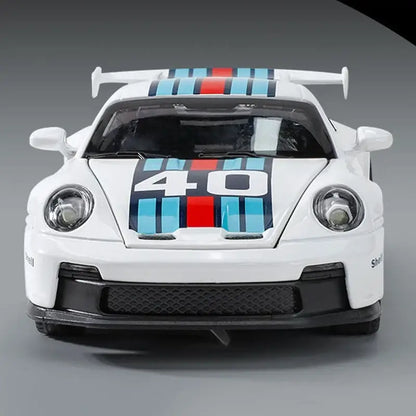 Porsche 911 GT3 1:32 – Metalowa Replika z Dźwiękiem i Światłem