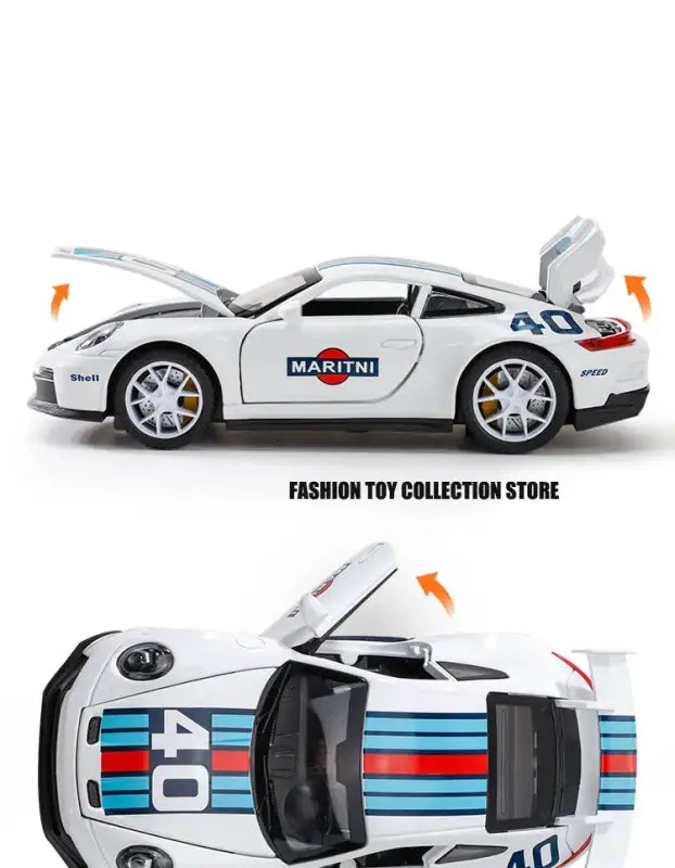 Porsche 911 GT3 1:32 – Metalowa Replika z Dźwiękiem i Światłem