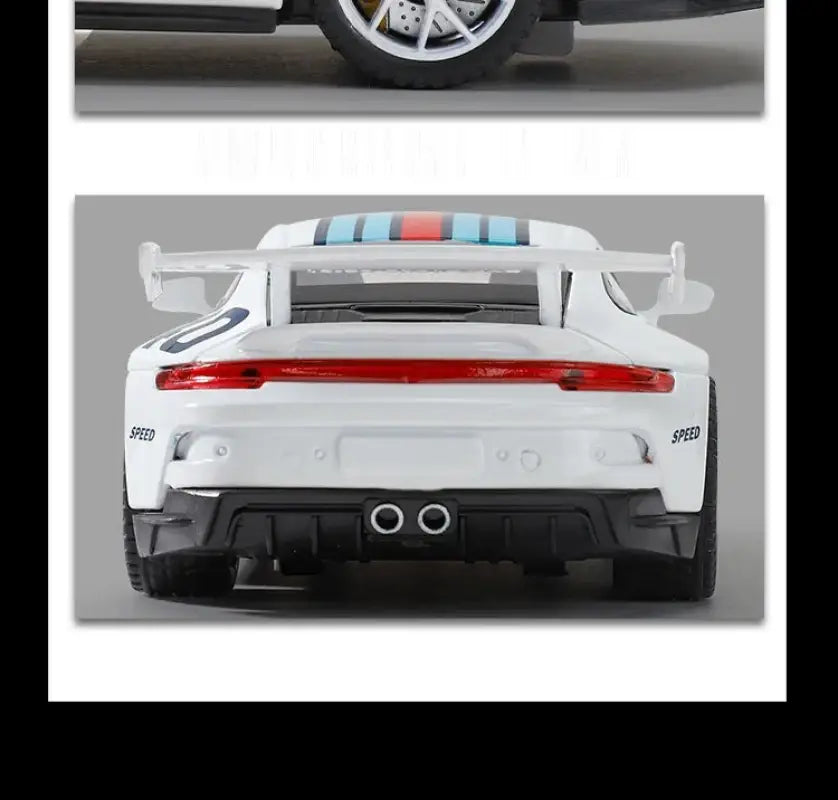 Porsche 911 GT3 1:32 – Metalowa Replika z Dźwiękiem i Światłem