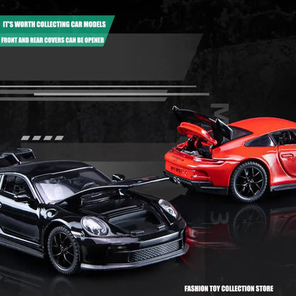 Porsche 911 GT3 1:32 – Metalowa Replika z Dźwiękiem i Światłem