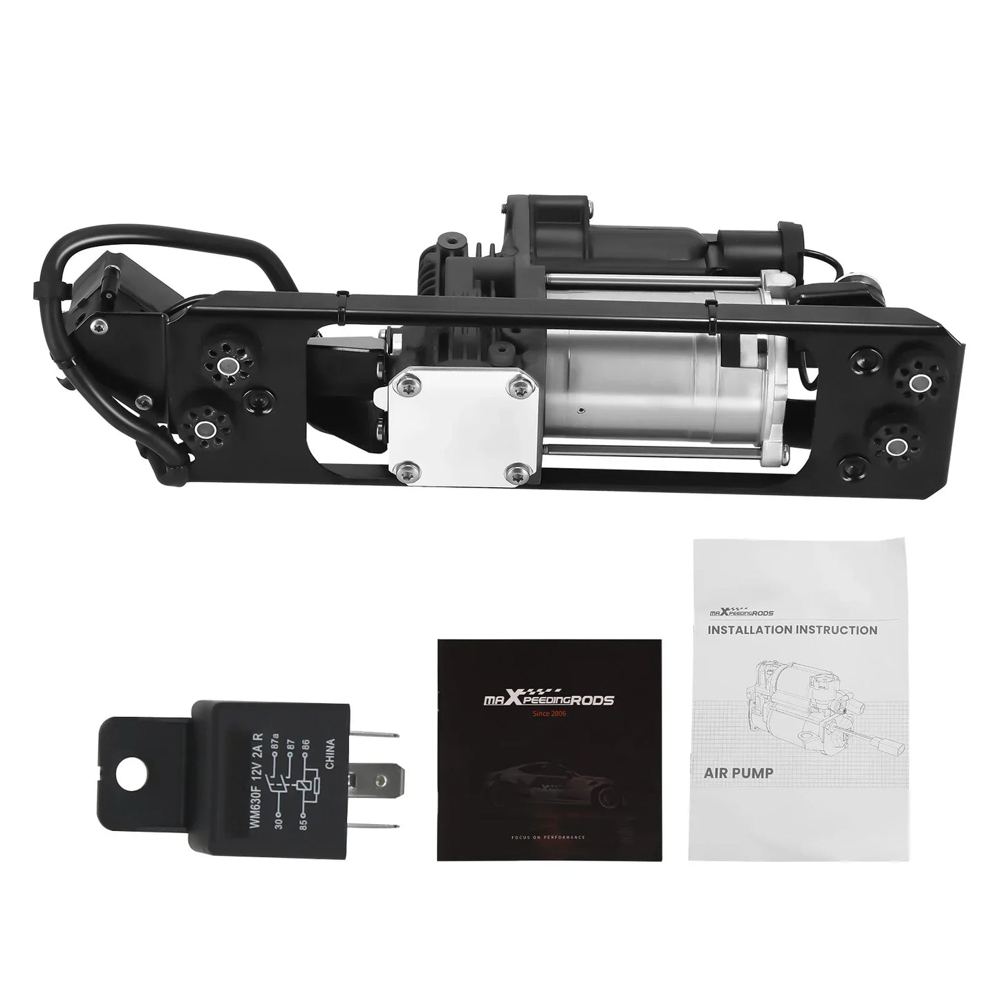 Luftkompressorpump magnetventilblock för BMW 5-serie E61 530d 37106789937