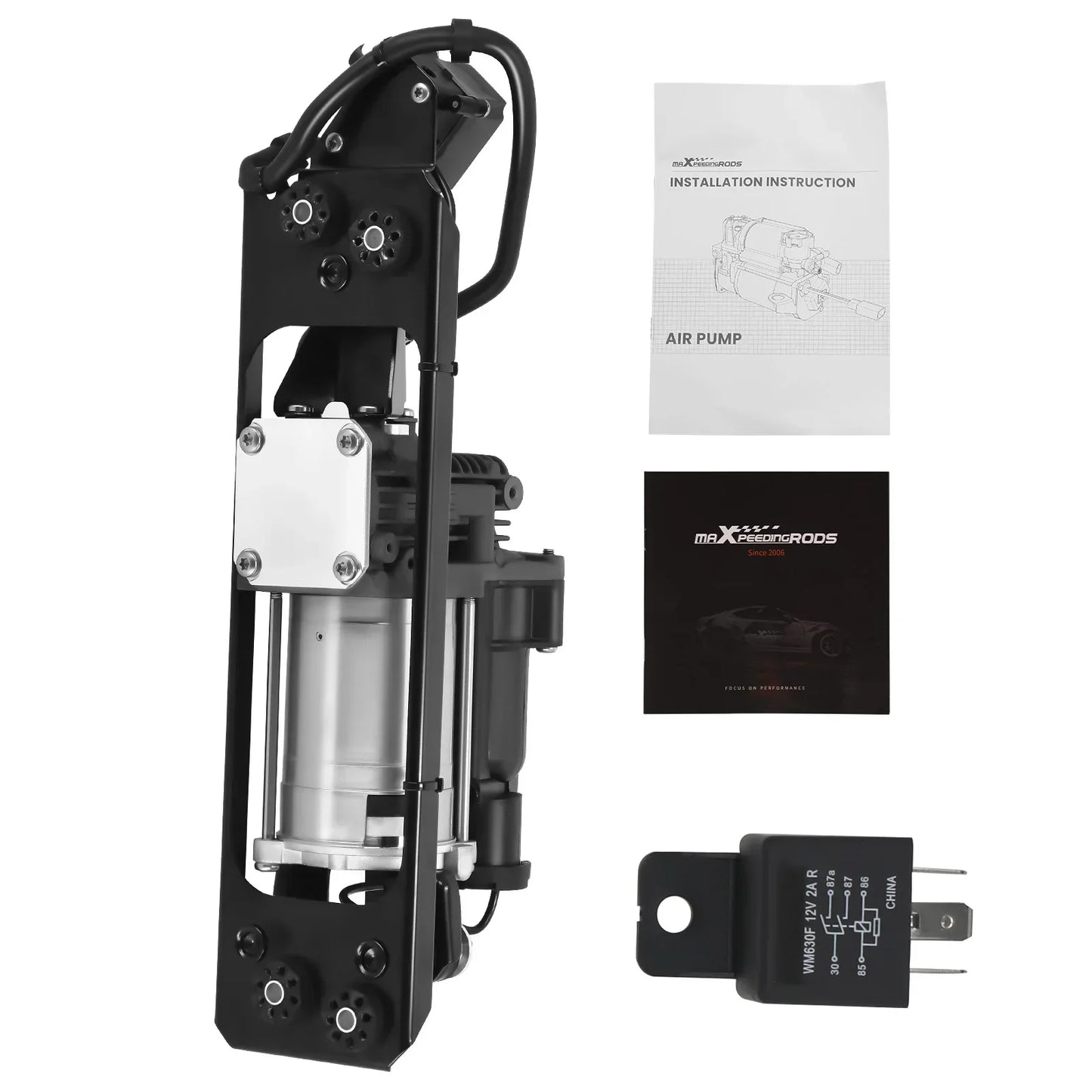 Luftkompressorpump magnetventilblock för BMW 5-serie E61 530d 37106789937