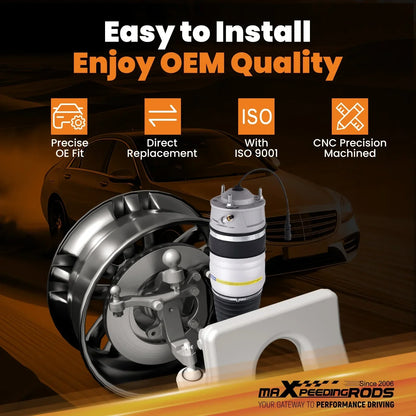 Дясно предно въздушно окачване на Porsche Cayenne VW Touareg