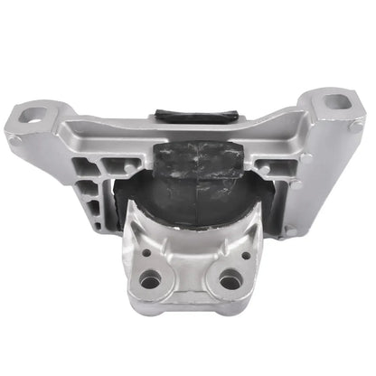 Srebrne metalowe prawy mocowanie silnika ap03 7m516f012yb z czarnymi gumowymi tulejami do ford focus i volvo s40 v50