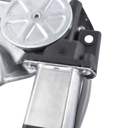 Srebrno-czarny elektryczny regulator szyby z okrągłą obudową przekładni do ford ranger mk2 pickup ur5758590a
