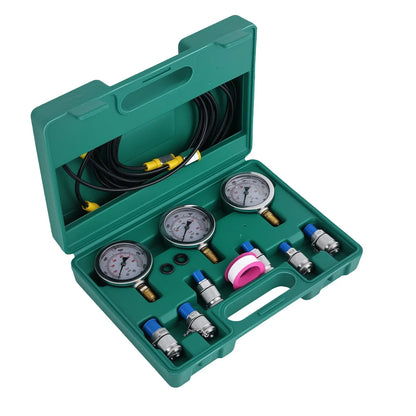 Professionelles Hydraulikdruck-Testset 0–8600 PSI für Bagger, universell, neu