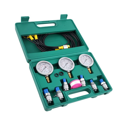 Professionelles Hydraulikdruck-Testset 0–8600 PSI für Bagger, universell, neu