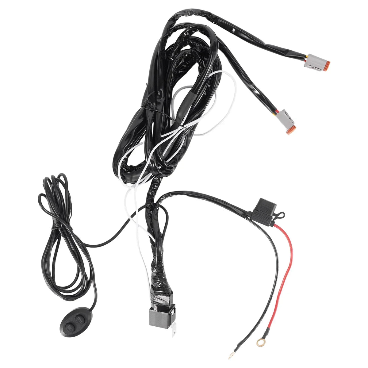 Câble d'extension de faisceau Y à 4 broches pour lampes LED Crosshair