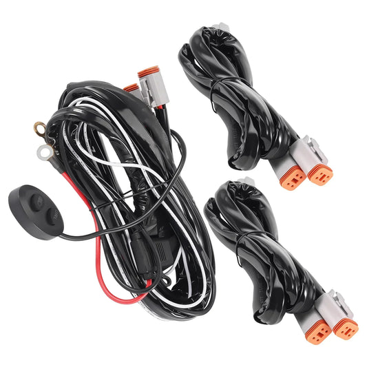 Przedłużacz wiązki Y 4-PIN do lamp LED maXpeedingrods Crosshair