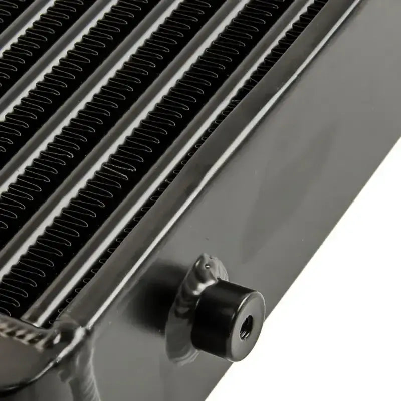 Przedni Intercooler Rura i Żebro 600x300x76 3cale Czarny Uniwersalny