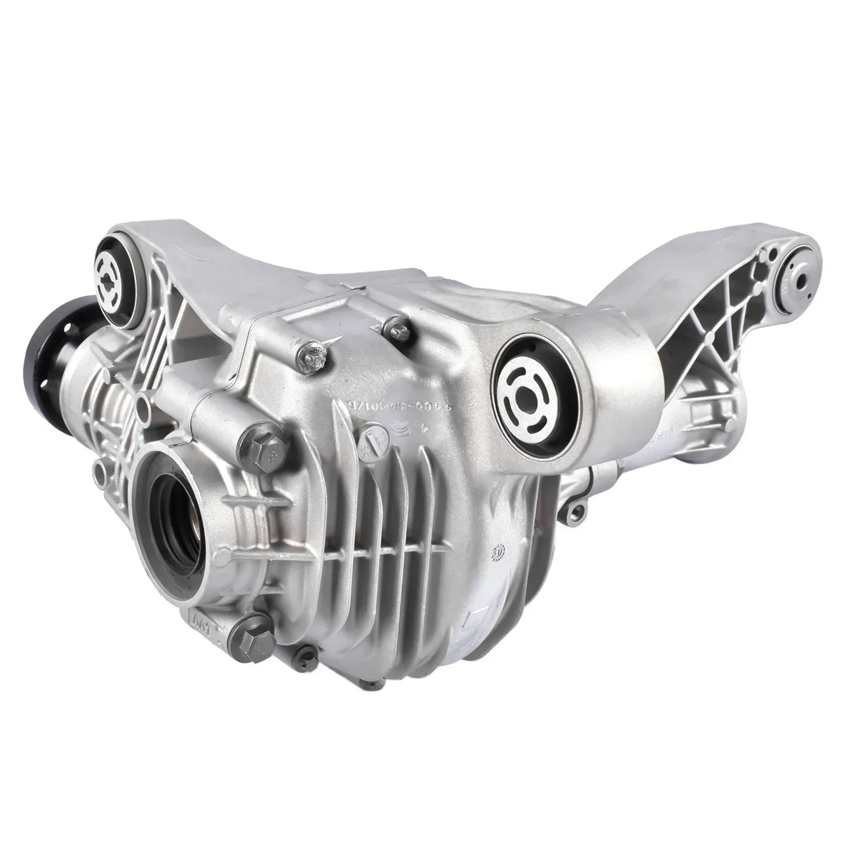 Srebrny metaliczny przedni mechanizm różnicowy 195 mm z żebrowanym środkiem do jeep grand cherokee i dodge durango