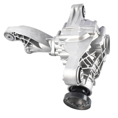 Przedni mechanizm różnicowy 195 mm jeep grand cherokee i dodge durango w srebrnym metalicznym wykonaniu z gumowymi tulejami