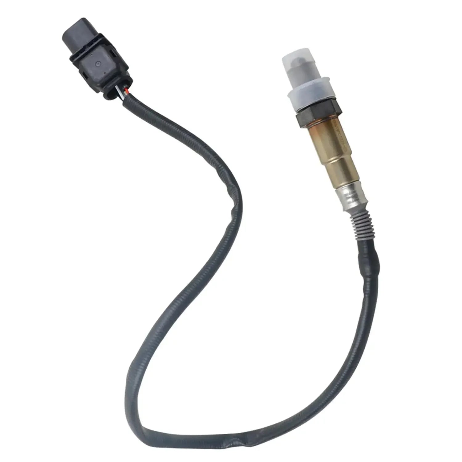 Czujnik o2 ap03 przedni do bmw e91 318i 320i 325i czarny z metalową końcówką i czarnym przewodem