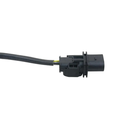 Czujnik o2 ap03 z czarnym plastikowym złączem i czarnym plecionym kablem do bmw 318i 320i 325i