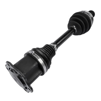 Czarny wał napędowy ap01 z gumowymi osłonami i metalowymi zaciskami do audi a4 avant mild hybrid f5p