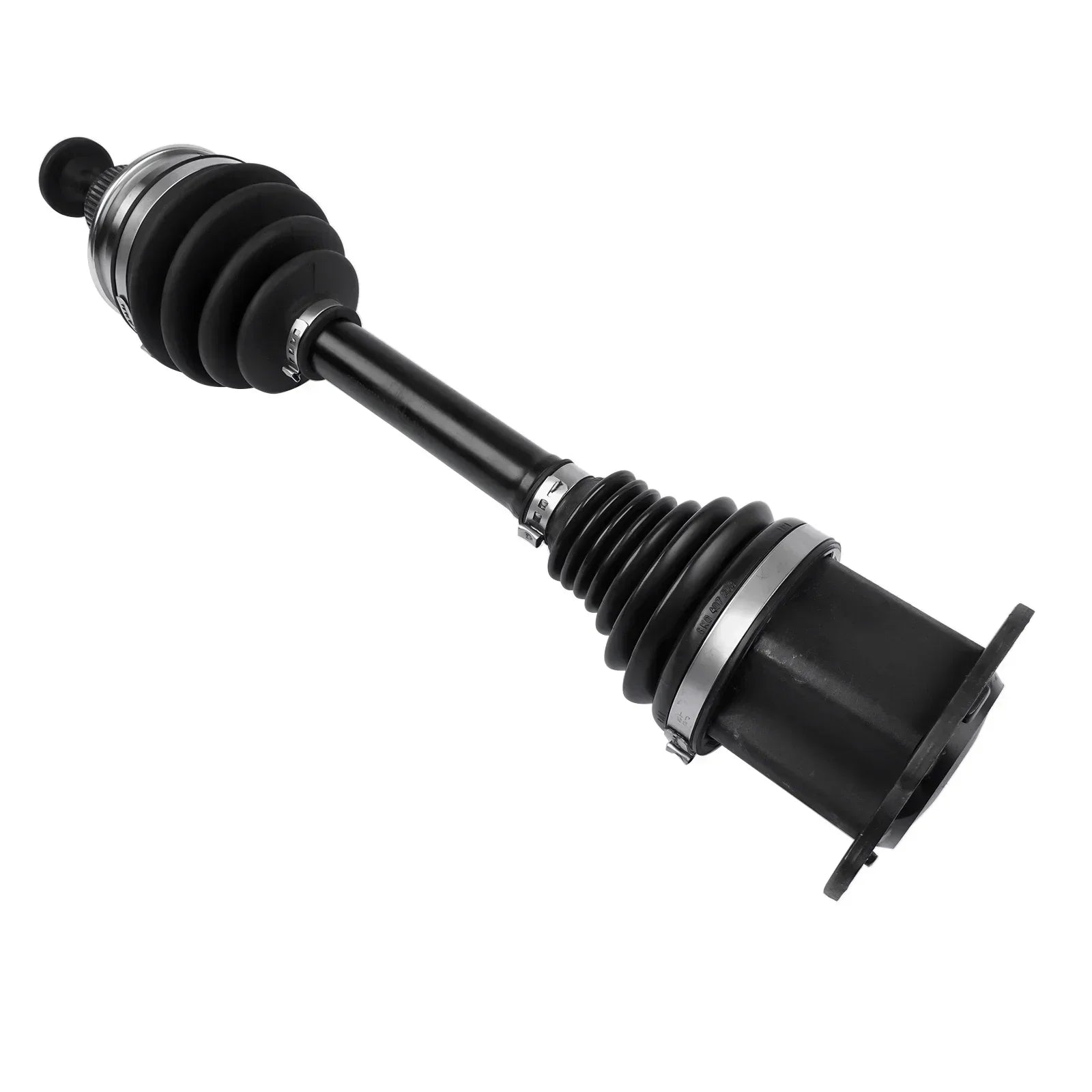 Ap01 czarna półoś napędowa z metalicznymi przegubami i gumowymi osłonami do audi a4 avant mild hybrid f5p