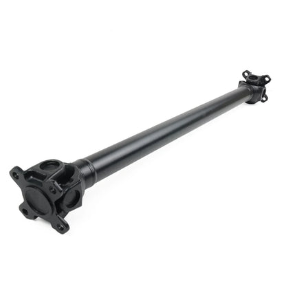 Nowy czarny metalowy wał napędowy z kołnierzami do bmw seria e46 estate i suv bmw x3 e83