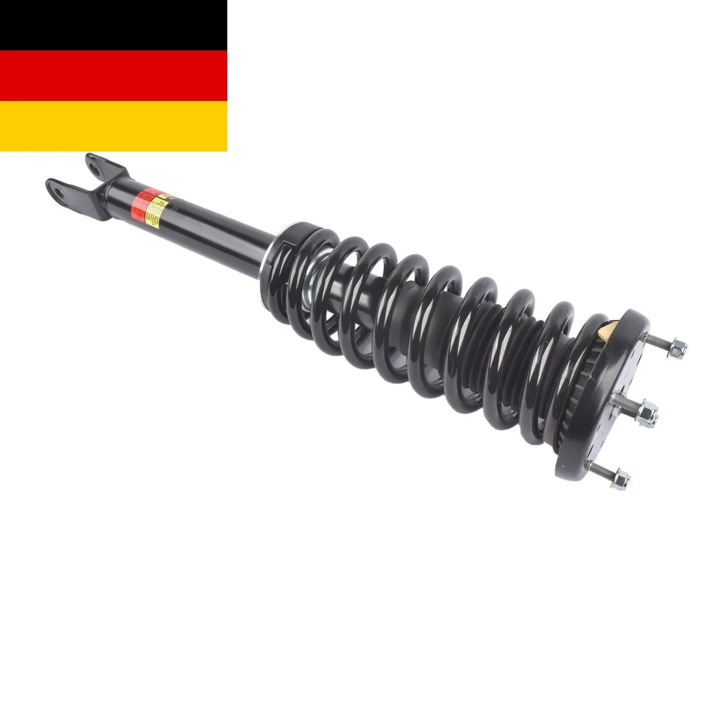 Czarny metalowy coilover amortyzator przedni z elektronika do jaguar xj xjr c2d13345 c2z27762