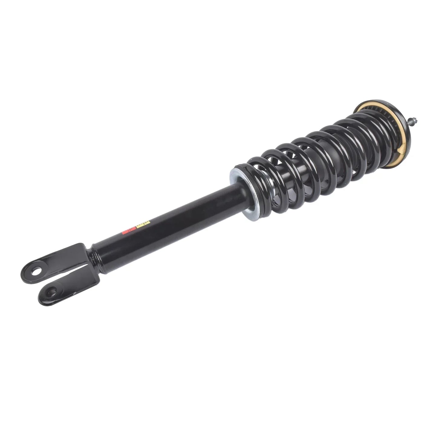 Czarny coilover amortyzator z gwintowaną osią i mocowaniami do jaguar xj xjr c2d13345 c2z27762