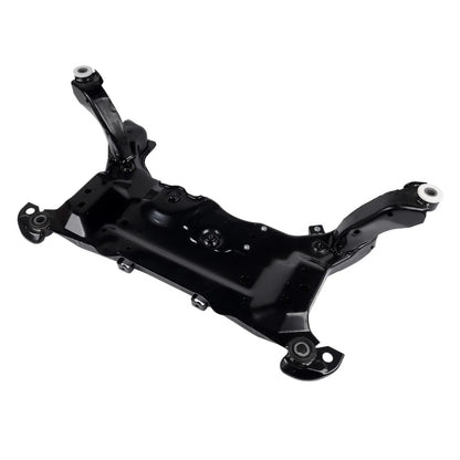 Czarne metalowe przednie podramie silnika z mocowaniami i gumowymi tulejami do ford focus mk3